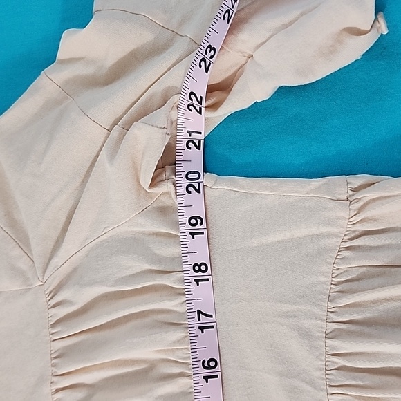 Sundance On A Whim Tiered Ruffle Boho, High-low Hem Blouse Size Medium - Picture 5 of 8